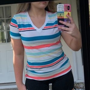 striped t-shirt